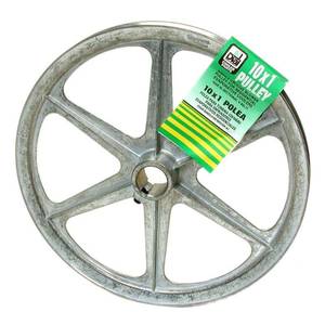lot 761 image: Dial (5 Pack) 10 in. x 1 in. Evaporative Cooler Blower Pulley, 6324