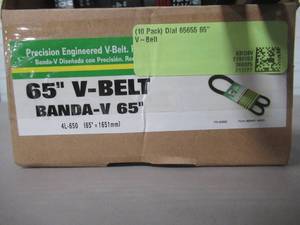 lot 776 image: DIAL (10 Pack) 65 in. Evaporative Cooler V-Belt, 65655.