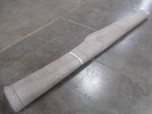 lot 403 image: 12 Roll Of Cut Carpet, Length Unknown, TanLight Brown Approximate 12 Pile.