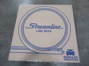 lot 304 image: Mueller Industries Line Set 14 in. x 38 in. x 25 ft. Universal Piping Assembly for Ductless Mini-Split.