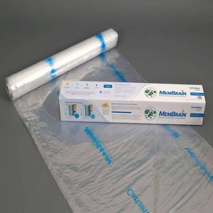 lot 770 image: CertainTeed MemBrain 8 4 in. x 50 ft. (417 SqFt.) Air Barrier with Smart Vapor Retarder, 902018.