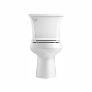 lot 349 image: Kohler Highline Arc The Complete Solution 2-piece 1.28 GPF Single Flush Round-Front Toilet in White, K-78253-0.