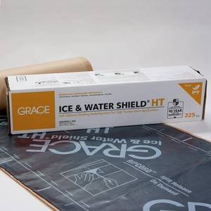 lot 353 image: Grace Ice and Water Shield HT 36 in. x 75 ft. Roll Self-Adhered Roofing Underlayment (225 sq. ft.), 5003093.