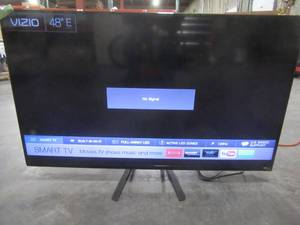 lot 14 image: VIZIO E480i-B2 48-Inch 1080p Smart LED HDTV, With Remote - OLDER TV.