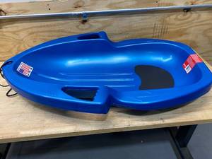 lot 102 image: PARICON Lot of 2- Flexible Flyer 39 Spitfire Kids Snow Sleds with Tow Rope