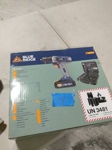 lot 14 image: Blue Ridge Tools 46pc 20V MAX Cordless Project Kit