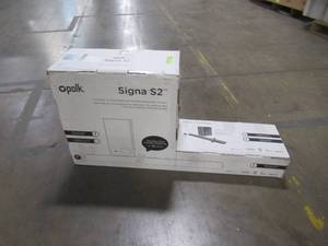 lot 36 image: Polk Audio Signa S2 Ultra-Slim TV Sound Bar And Wireless Subwoofer Model AM6214-A (Not Tested)