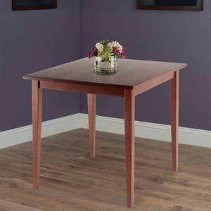 lot 46 image: Winsome Wood Groveland Dining Table, Walnut Model 94035 (Box Damaged, Item Appears Undamaged)