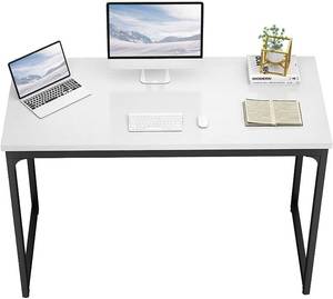 lot 40 image: Foxemart 47 Inch Modern Computer Desk