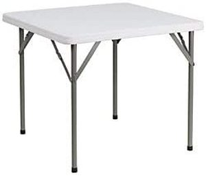 lot 56 image: Flash Furniture 2.85 ft. Plastic Folding Table Model DAD-YCZ-86-GG