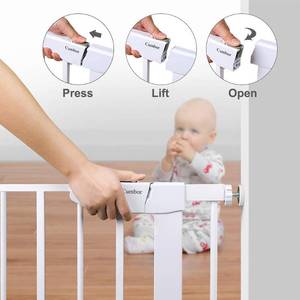 lot 58 image: Cumbor 40 inch Auto Close Safety Baby Gate Model CB474