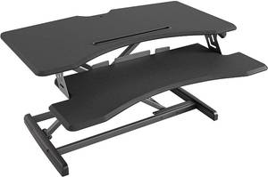 lot 50 image: FEZIBO Height Adjustable Stand up Desk Riser