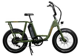 lot 70 image: Radpower RoadRunner Electric Bike In Army Green