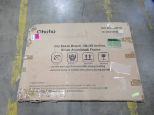 lot 80 image: T-SIGN Magnetic Dry Erase Whiteboard 48 x 36 Inch