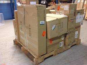 lot 2 image: Pallet with assorted Branded Lightning various types models and conditions customer returns see pictures