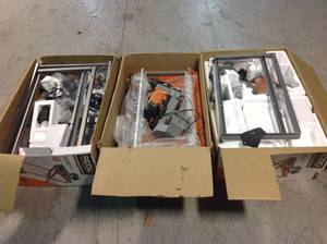 lot 4 image: Lot of assorted Ridgid Tile Saws open box customer returns some maybe missing pieces review pictures