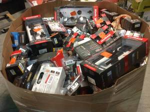 lot 6 image: Gaylord Full of Door Hardware assorted styles and conditions, some in like new condition some missing pcs review pictures