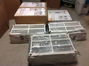 lot 13 image: Lot of assorted plastic shelves and utility cabinets various models and conditions review pictures customer returns
