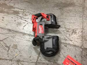 lot 112 image: Milwaukee M18 FUEL 18-Volt Lithium-Ion Brushless Cordless Deep Cut Band Saw (Tool-Only)