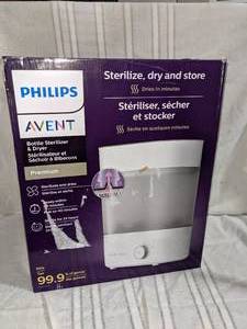 lot 110 image: Phillips Advent Bottle Sterilizer and Dryer