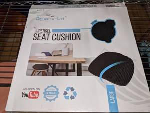 lot 129 image: Relax-a-Lot Supergel Seat Cushion Large