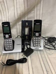 lot 86 image: VTech Two Handset Cordless Phone System