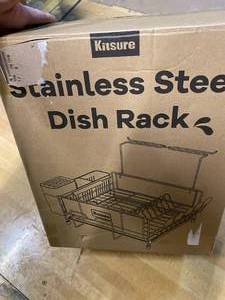 lot 33 image: Kitsure Stainless Steel Dishrack