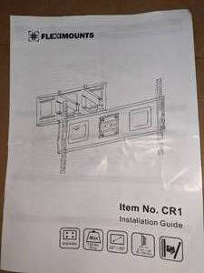 lot 69 image: Fleximounts TV Mounting Brackets