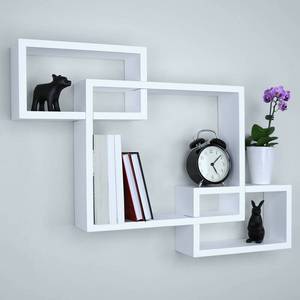lot 75 image: Quadrate Decorative Wall Frame Shelving