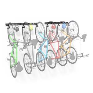 lot 126 image: Koova Wall Mount 6 Bike Rack