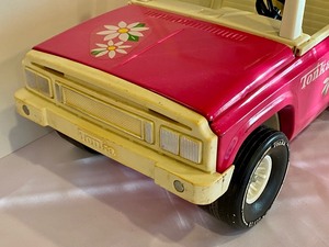 Vintage Tonka Pink Daises Jeep Bronco