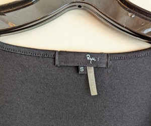 Ryu Black Lace Trimmed Dress