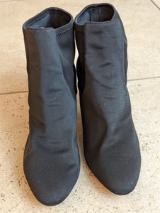 Donald J. Pliner Black Stretch Booties