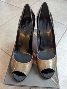 Enzo Angiolini Patent Leather Ombr Heels