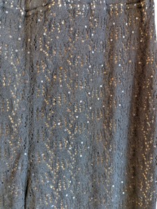 St. John by Marie Gray Black LaceMesh Pants