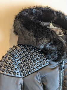 New Bebe Down Filled Hooded Winter Jacket