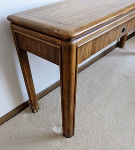 Vintage Drexel Console Table