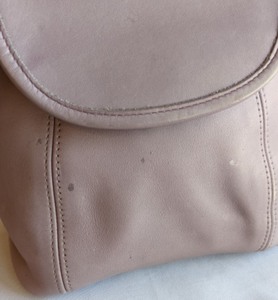 Coach Light Lavender Leather Purse