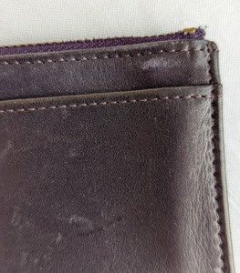 Coach Dark Purple WalletCoin Purse