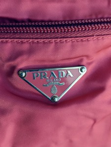 Prada Pink Nylon Crossbody Bag