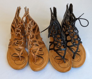 Two Pairs of Rampage Gladiator Sandals