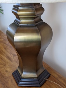 Vintage Brass Table Lamp
