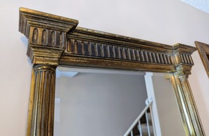 Large Gold Wall Mirror