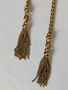 Two Gold Tone Belts including St. John