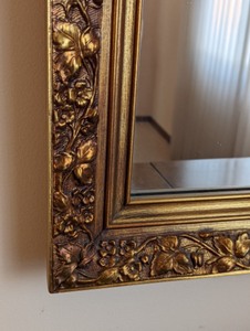 Ornate Gold Wall Mirror