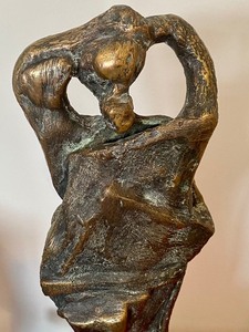 Modernist Bronze Sculpture by Max Fleischer (1914-1977)