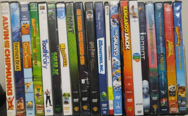 lot 522 image: Previously Viewed DVD Movies (approx. 80)