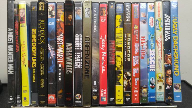 lot 527 image: Previously Viewed DVD Movies (approx. 80)