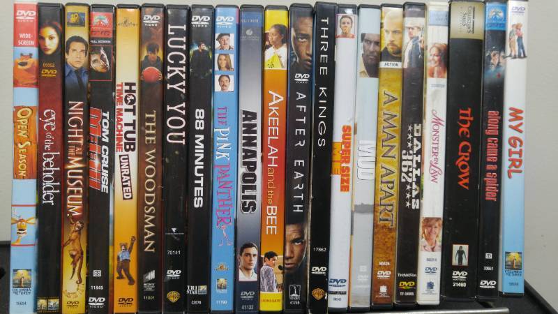 lot 529 image: Previously Viewed DVD Movies (approx. 80)