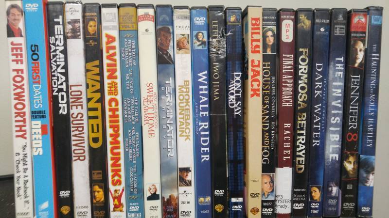 lot 530 image: Previously Viewed DVD Movies (approx. 80)